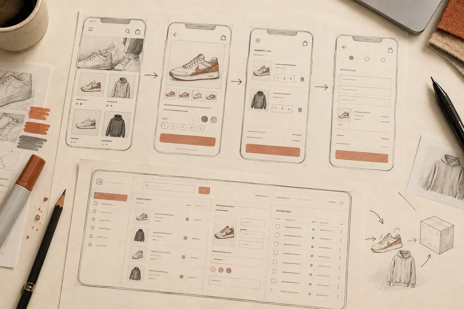 UrbanStore: arquitectura, del boceto al producto.