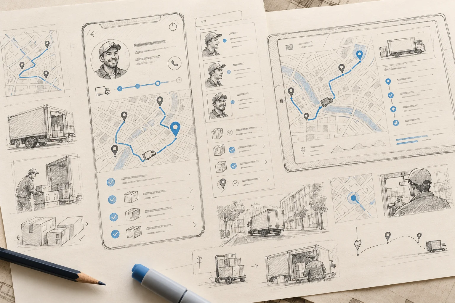 Waygo: mapa, del boceto al producto.